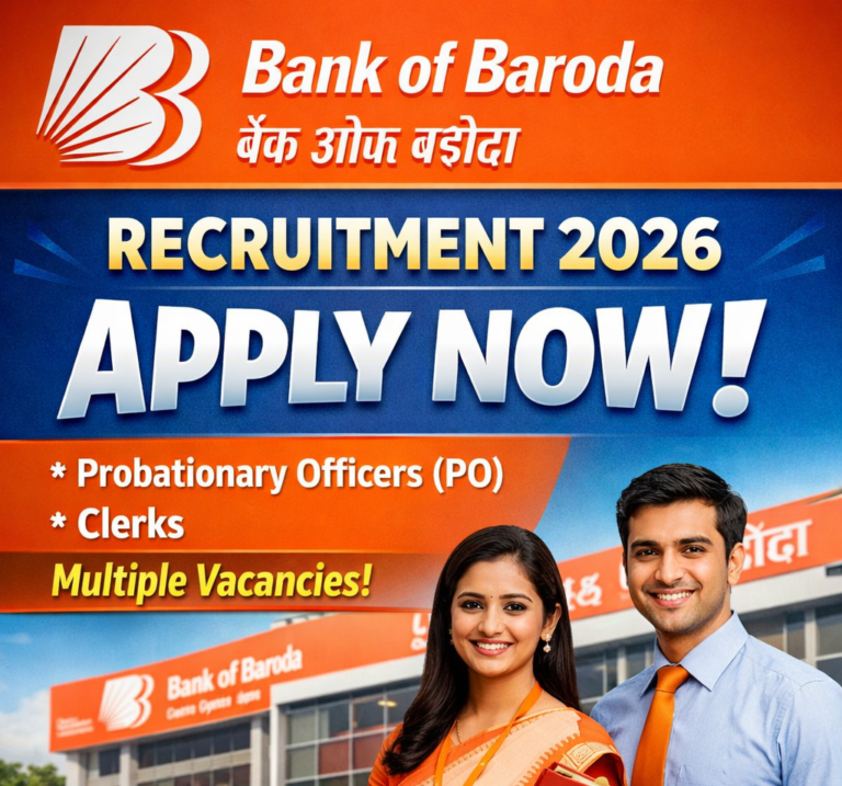 Bank of Baroda Professional Recruitment 2026 Notification Out – Apply Online for 104 Deputy Manager & AVP Posts