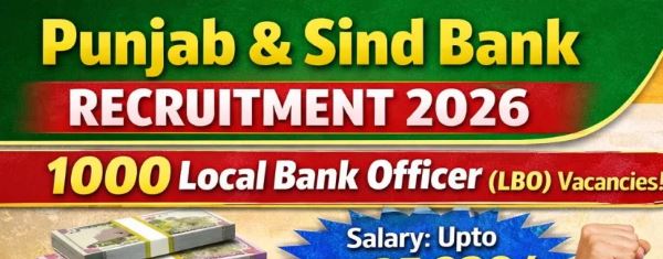 Punjab & Sind Bank Recruitment 2026 (1000 Posts)